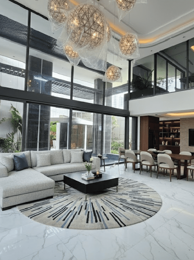 Dự án xây nhà trọn gói TPHCM - Mẫu nhà phố 1