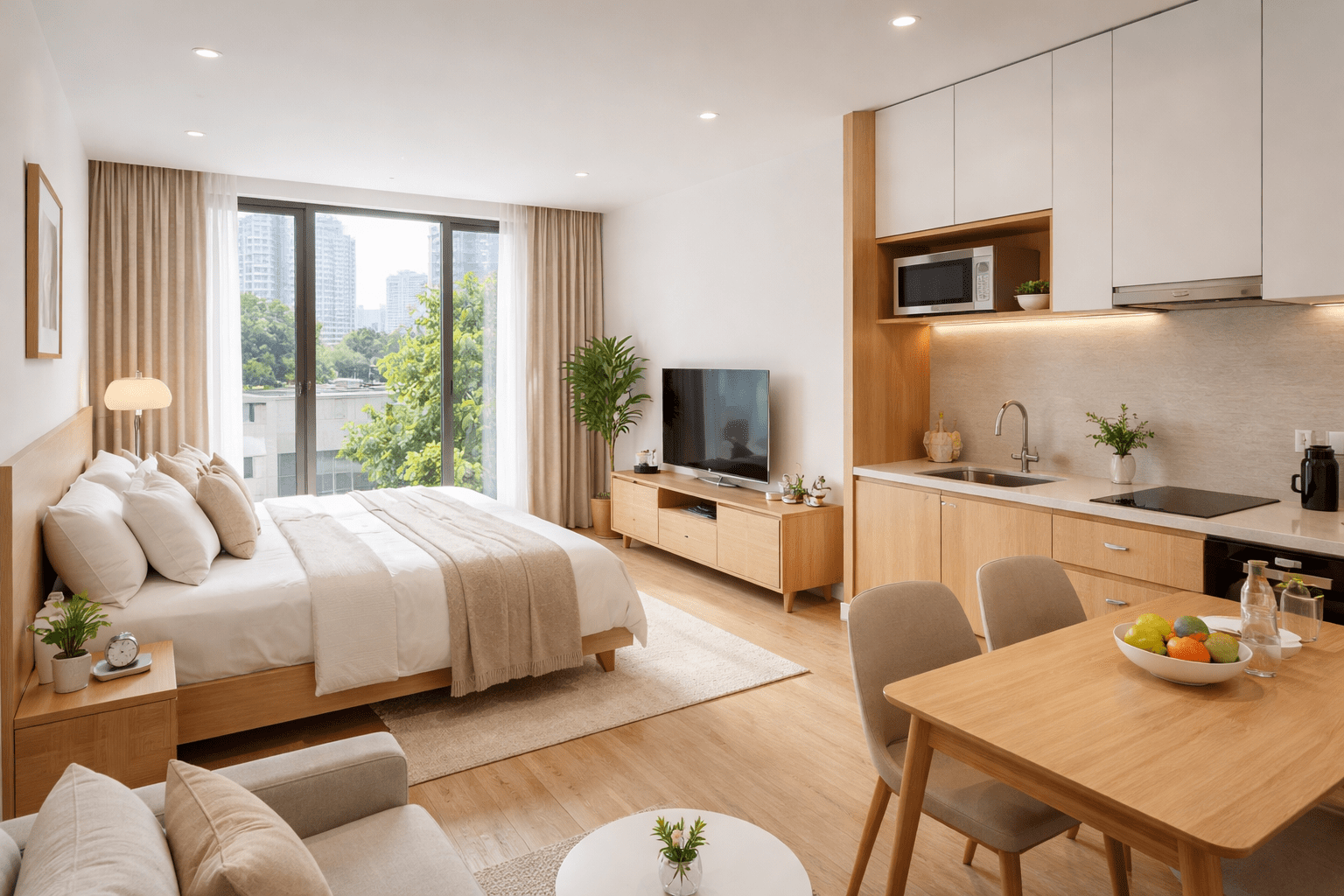Thiết kế tối ưu công năng giúp giảm rủi ro đội vốn khi xây căn hộ dịch vụ cho thuê