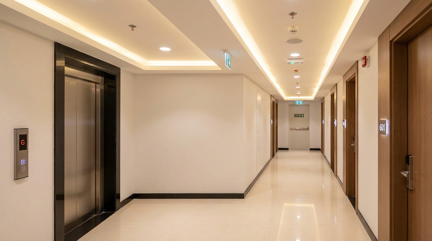 Đầu tư thang máy và hệ thống PCCC là yếu tố bắt buộc khi xây dựng CHDV 6 tầng.
