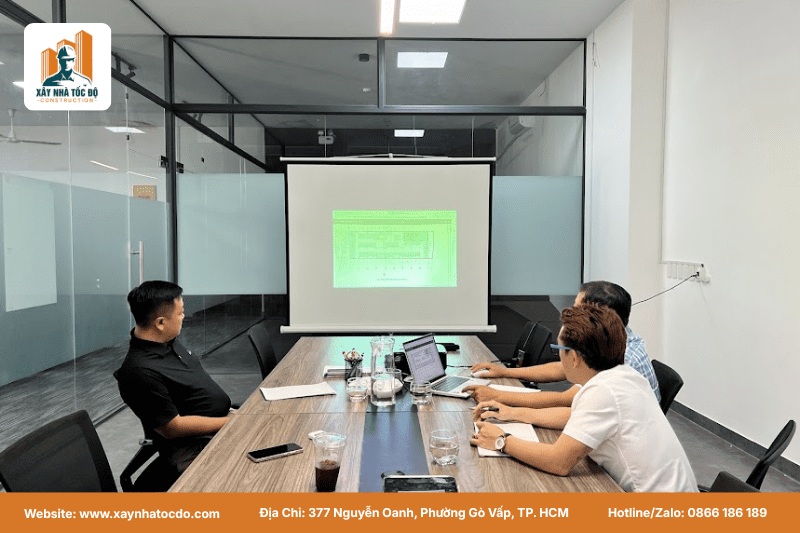 Biểu đồ Gantt chi tiết thể hiện tiến độ thi công CHDV, cho thấy sự phối hợp giữa các hạng mục.