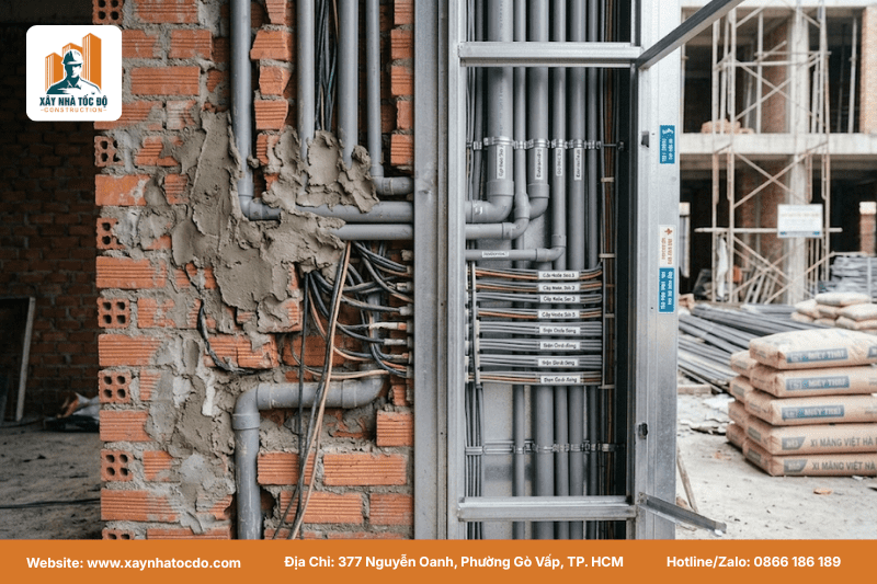Hệ thống kỹ thuật trong một công trình dễ bảo trì giúp tiết kiệm chi phí sửa chữa.