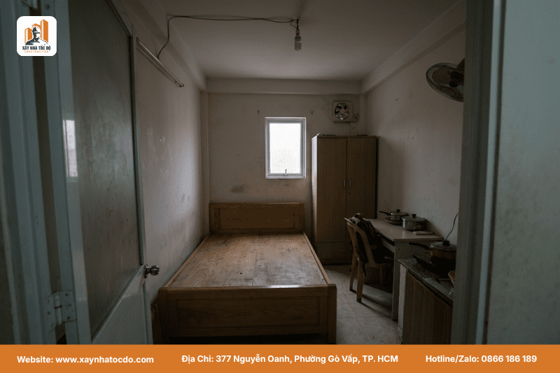 Minh họa sai lầm khi ưu tiên số lượng, bỏ qua chất lượng sống trong room mix cho CHDV.