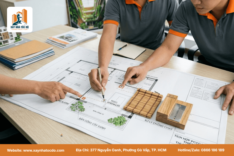 Thiết kế Tropical Style tích hợp PCCC ngay từ đầu.