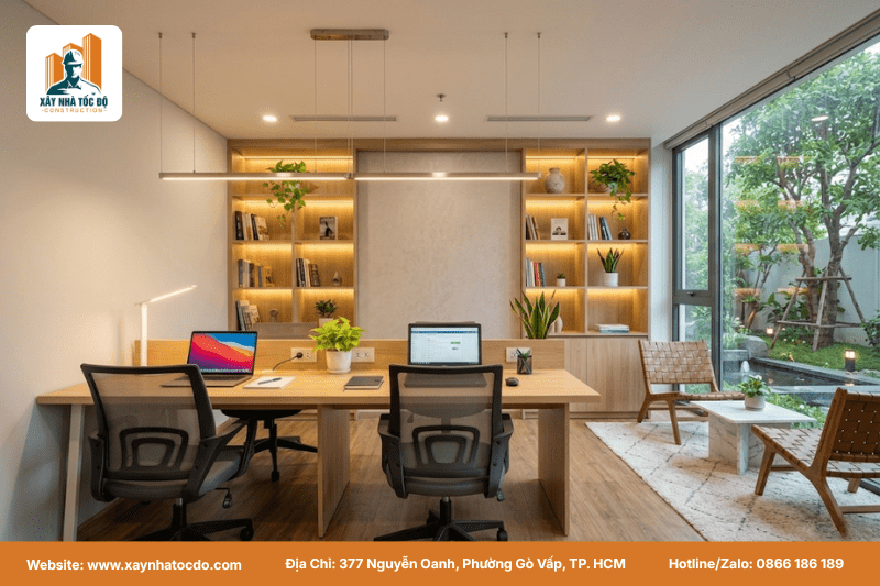 Khu vực co-working là tiện ích chung và là tiêu chí chọn CHDV của dân văn phòng.