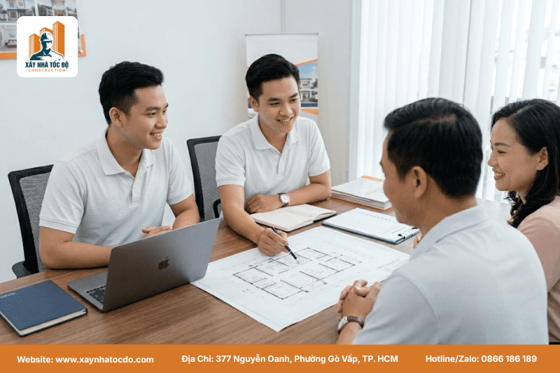 Checklist các tiêu chí chọn CHDV được Xây Nhà Tốc Độ tư vấn cho chủ đầu tư.