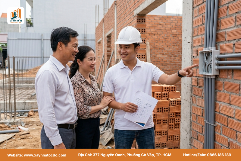Checklist giám sát cách thi công lắp đặt cáp điện ngầm dành cho chủ nhà.