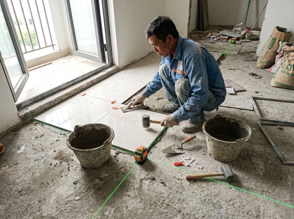 Ốp lát sàn tiêu chuẩn