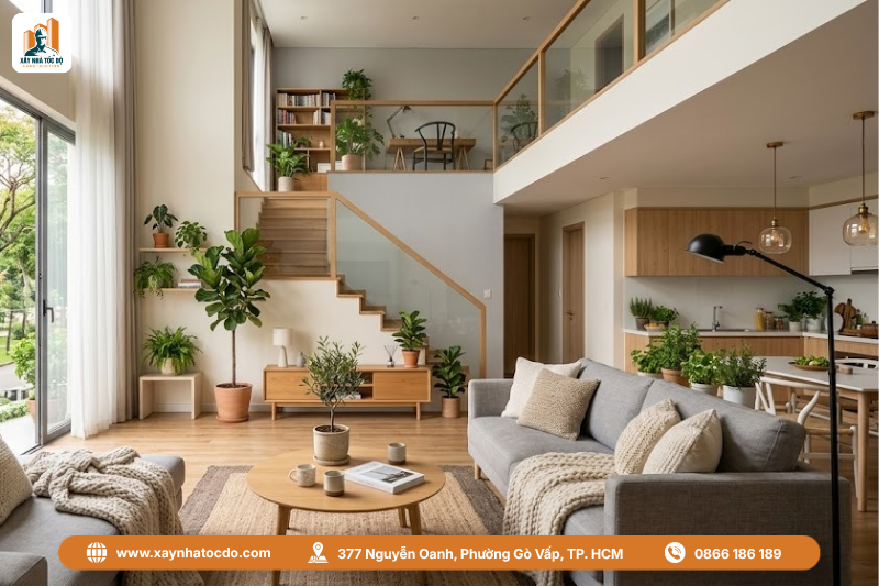 Mang thiên nhiên vào không gian sống với phong cách Scandinavian ấm cúng.