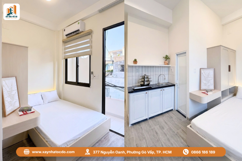Dự án thi công nội thất CHDV tại Tân Phú